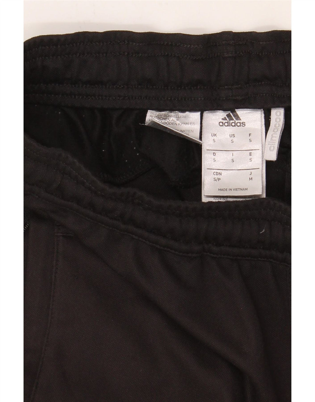 ADIDAS Mens Climacool Tracksuit Trousers Small  Black Polyester Vintage Adidas and Second-Hand Adidas from Messina Hembry 