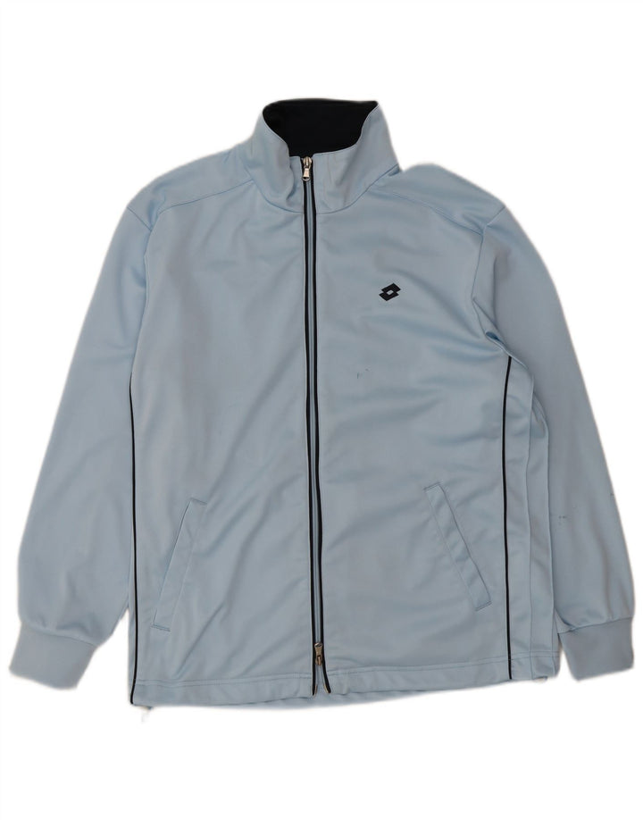 Lotto Mens Treino Top Jaqueta Grande Azul
