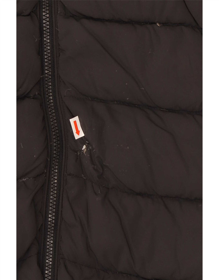 Casaco acolchoado feminino Invicta UK 6 XS preto poliamida