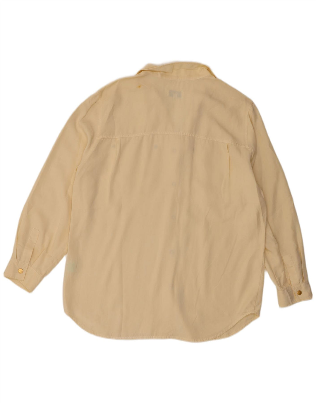 Camisa feminina Gio Anna IT 46 grande off white Tencel