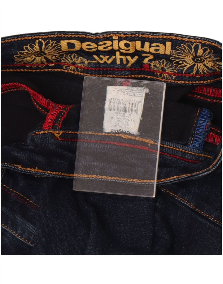 Desigual Jeans Skinny Feminino W34 L29 Azul