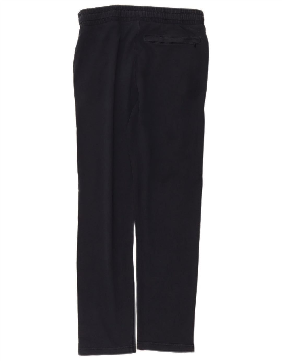 Calça de treino masculina Marks & Spencer pequena azul marinho algodão