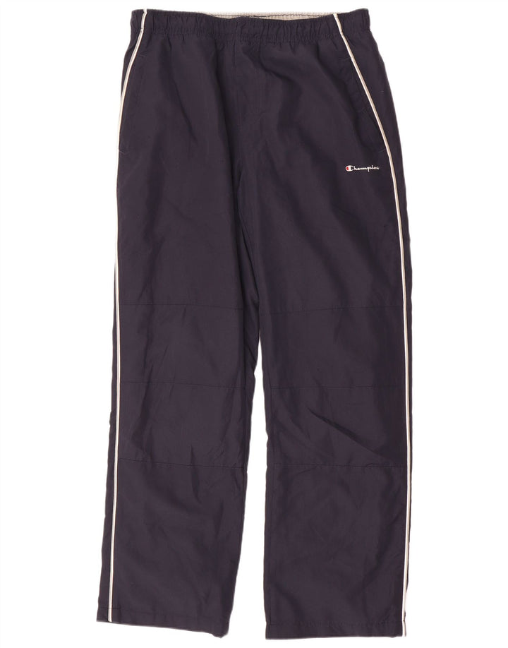 Calça de treino masculina Champion XL azul marinho poliéster