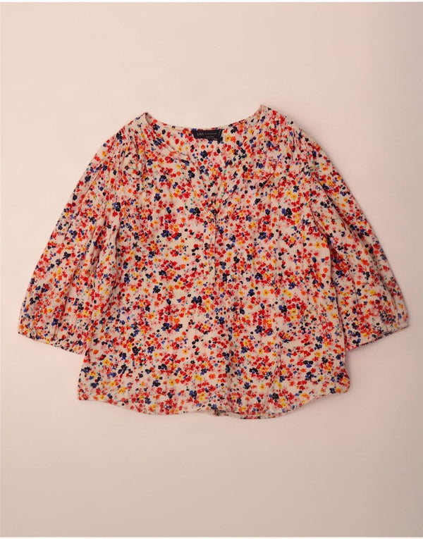 Blusa feminina de manga 3/4 Marks & Spencer UK 18 XL multicolorido