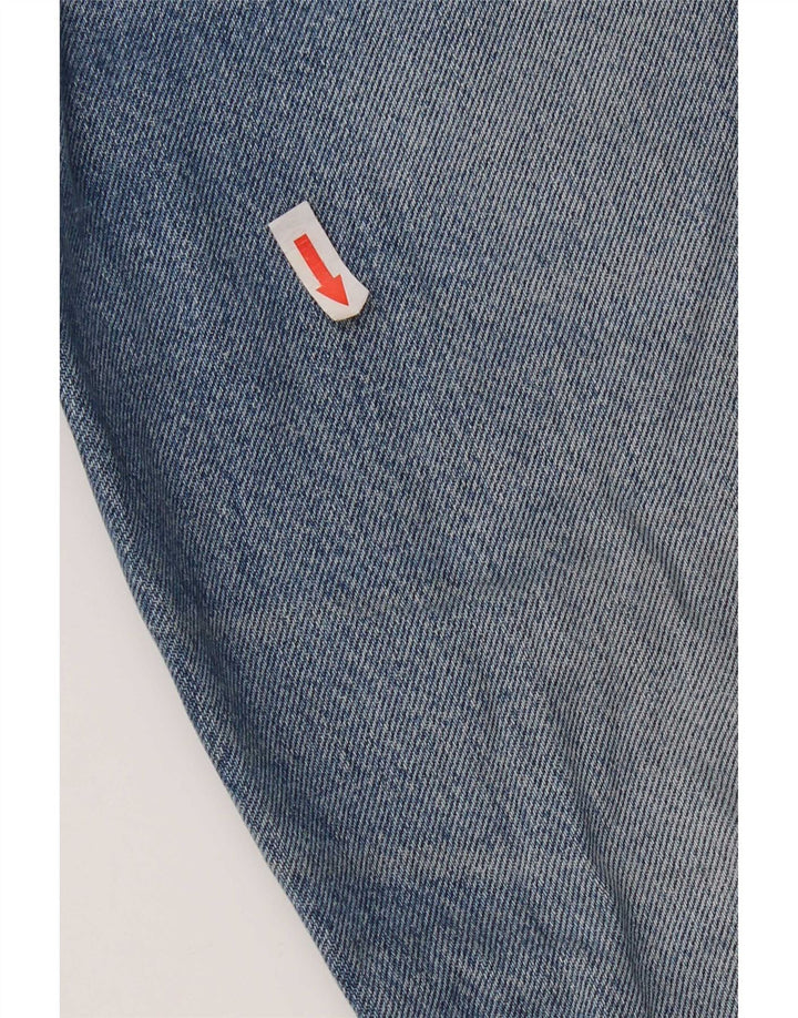Calça jeans feminina Levi's 581 Straight W34 L32 azul algodão