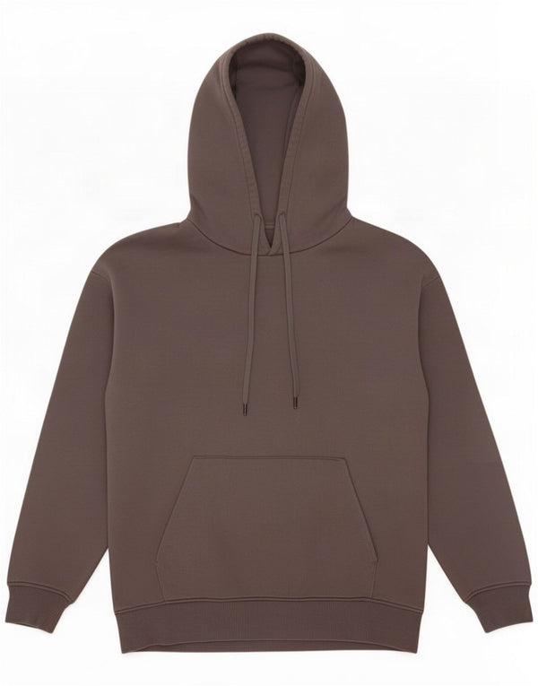 Zara moletom com capuz masculino grande algodão cinza