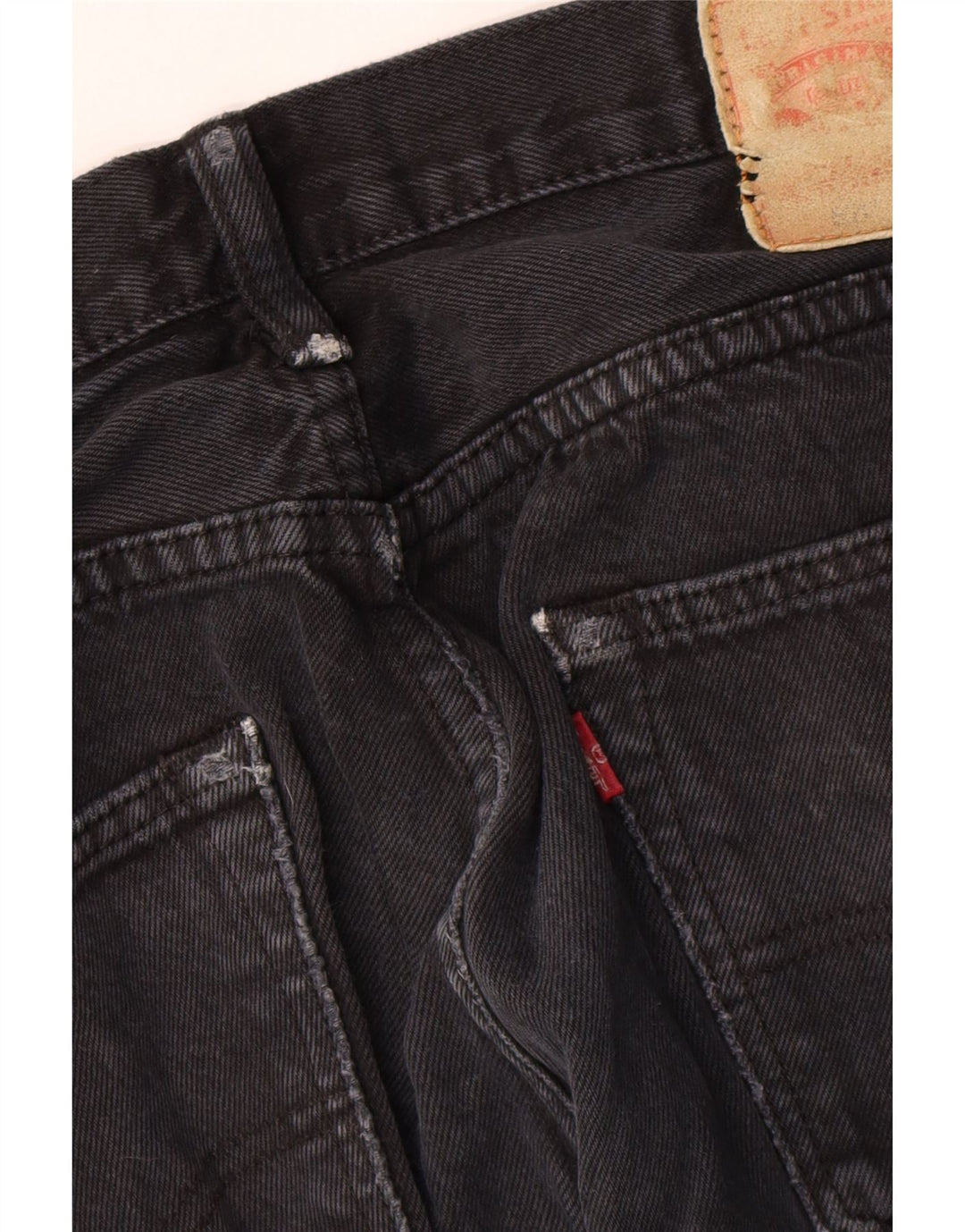 Jeans retos masculinos LEVI'S W34 L32 algodão preto