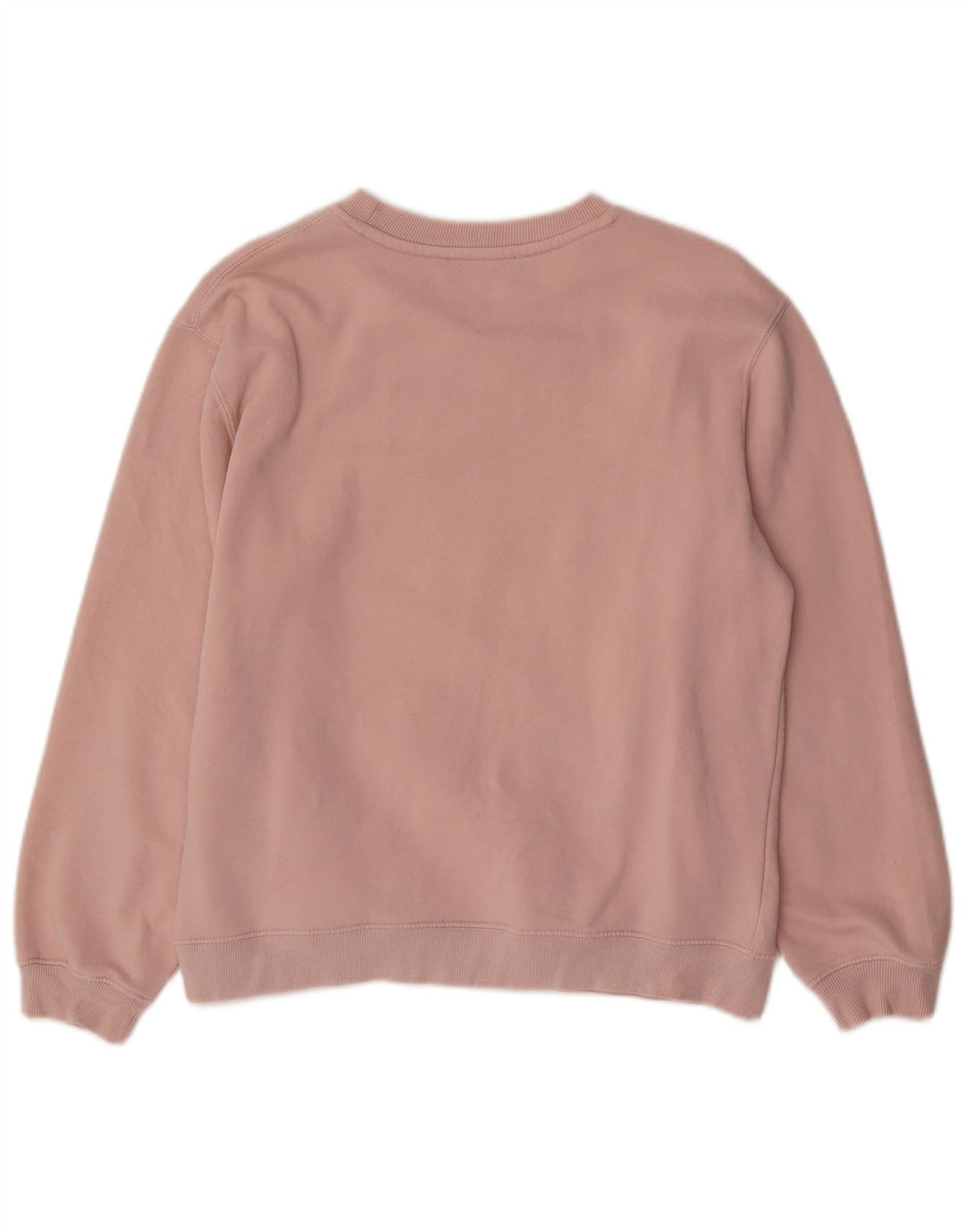 ZARA moletom feminino jumper UK 14 médio algodão rosa
