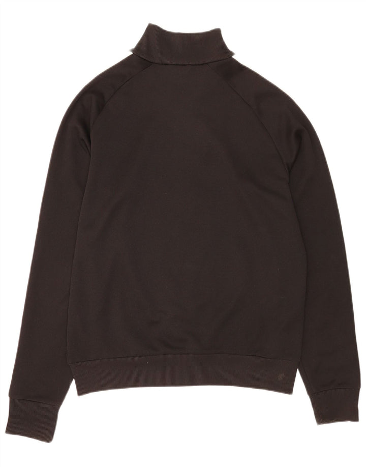 Puma Mens Graphic Tracksuit Top Jaqueta Grande Preto Colorblock Poliéster