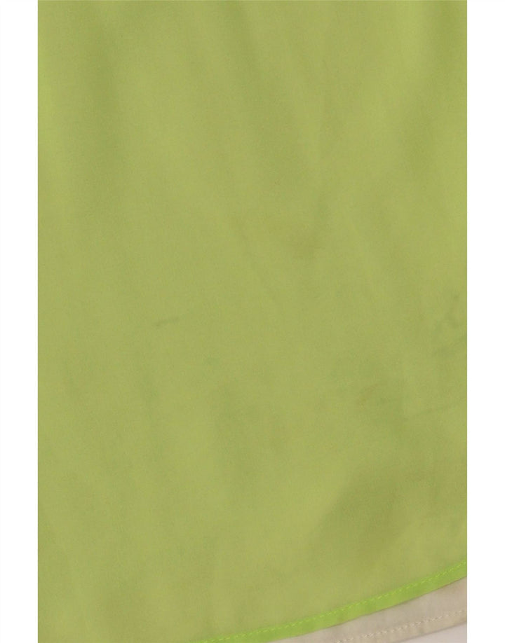 Zara Womens Cami Top UK 10 Pequeno Poliéster Verde