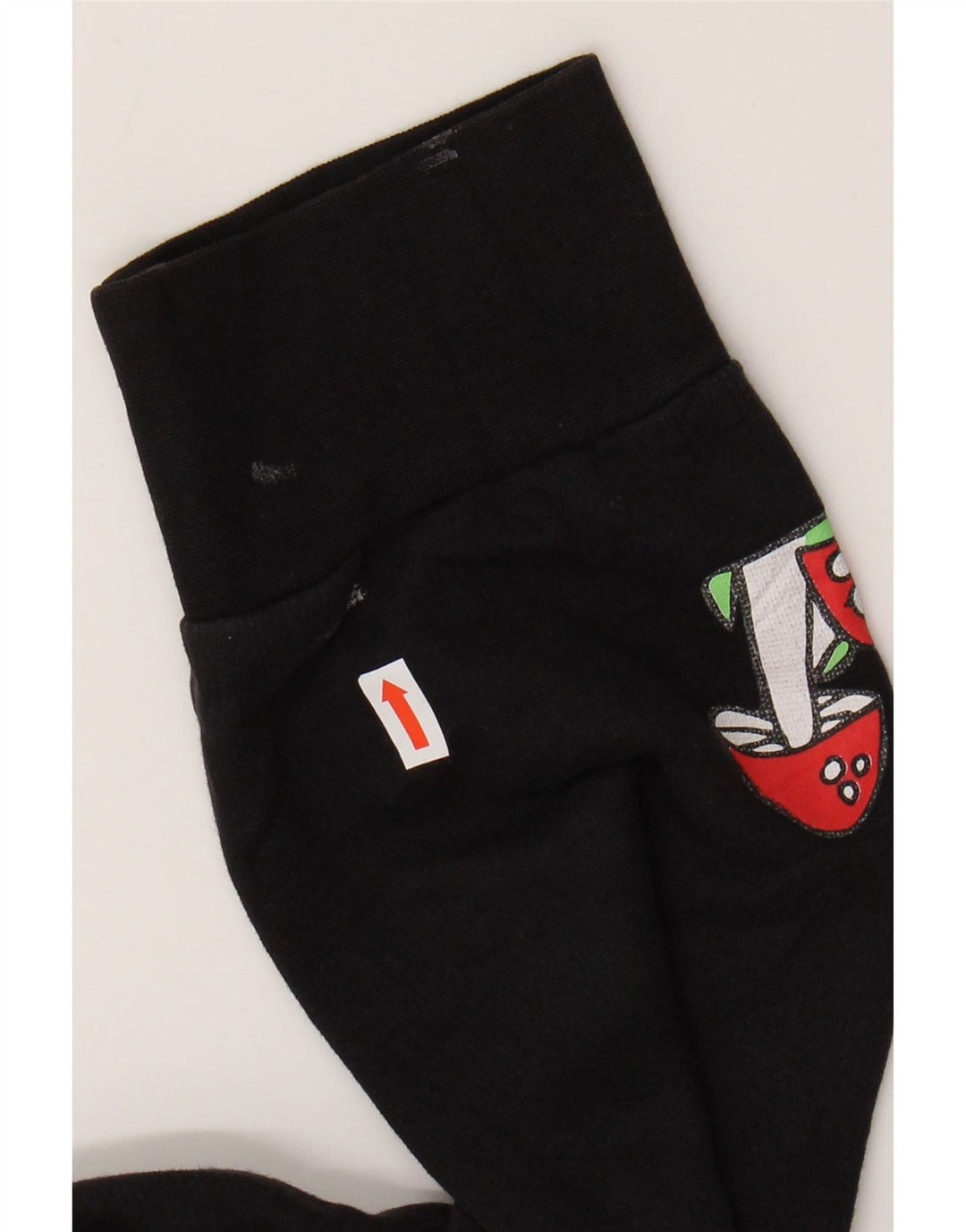 Suéter gráfico feminino LEVI'S Reino Unido 10 pequeno algodão floral preto