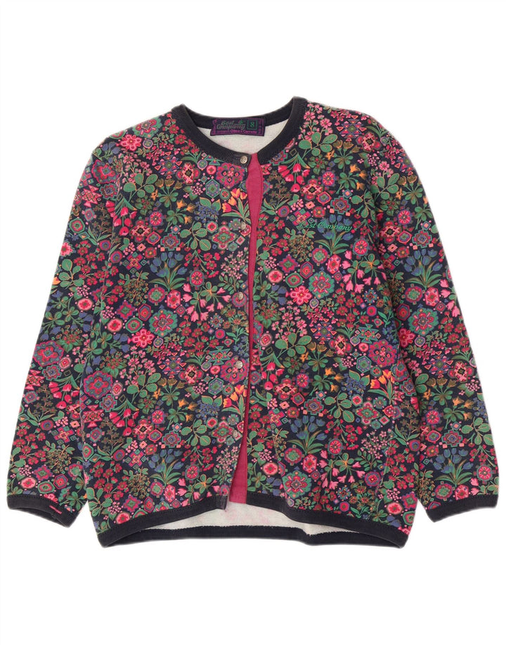 Suéter cardigã feminino Best Company US 8 médio multicolorido