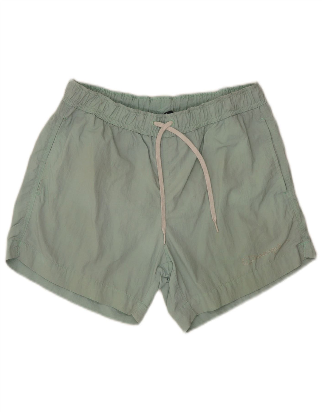 Shorts de natação masculino Champion pequeno verde poliamida