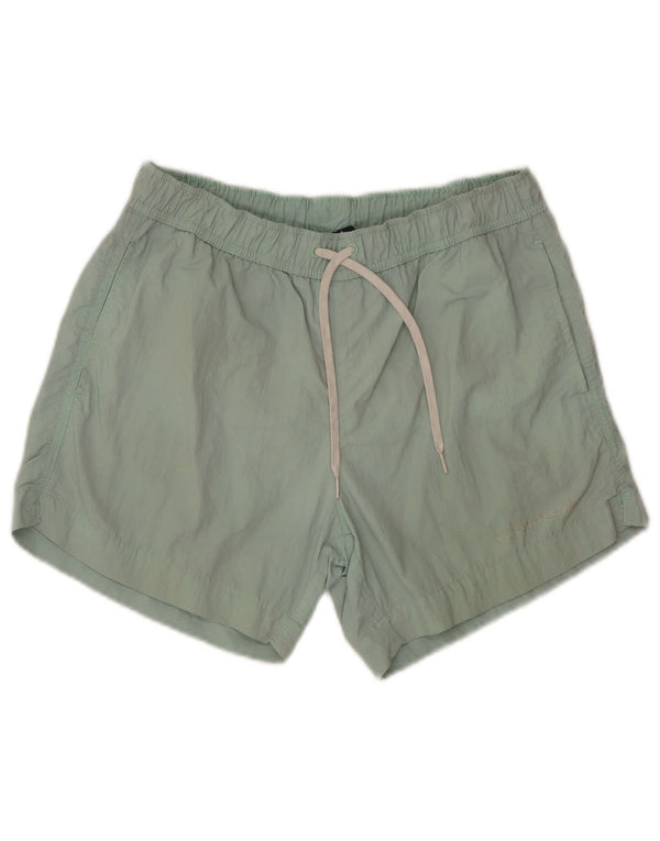 Shorts de natação masculino Champion pequeno verde poliamida