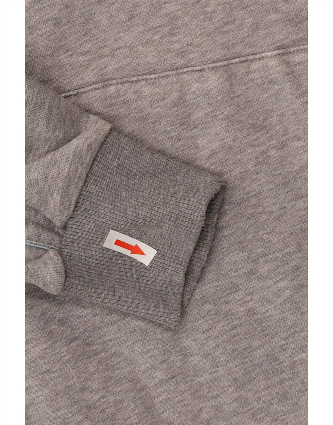 Puma masculino gráfico moletom com capuz cinza médio manchado