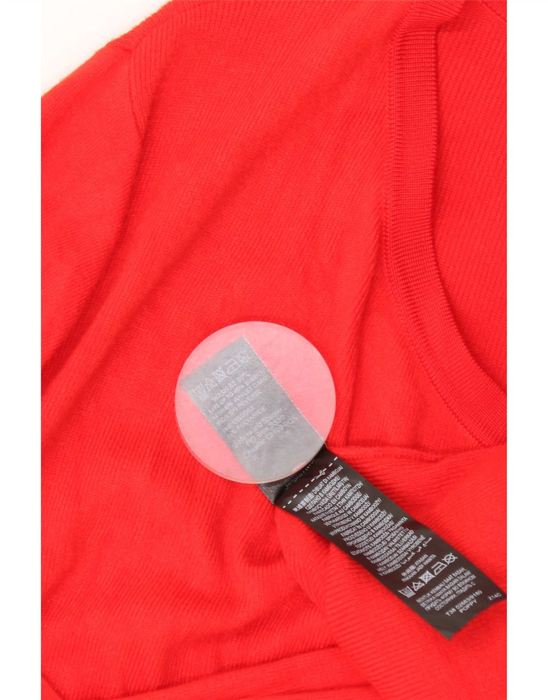 Marks & Spencer Suéter feminino Longline Open Cardigan Reino Unido 16 Grande Vermelho