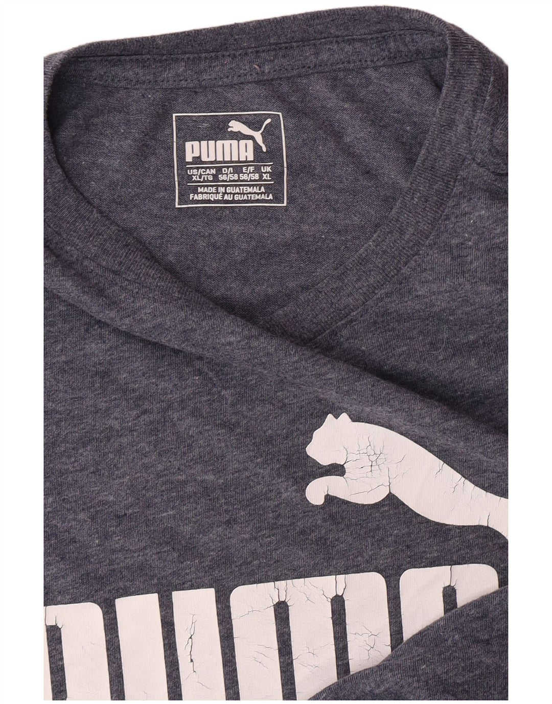 Camiseta gráfica masculina PUMA XL azul