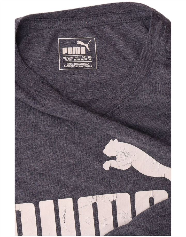 Camiseta gráfica masculina PUMA XL azul