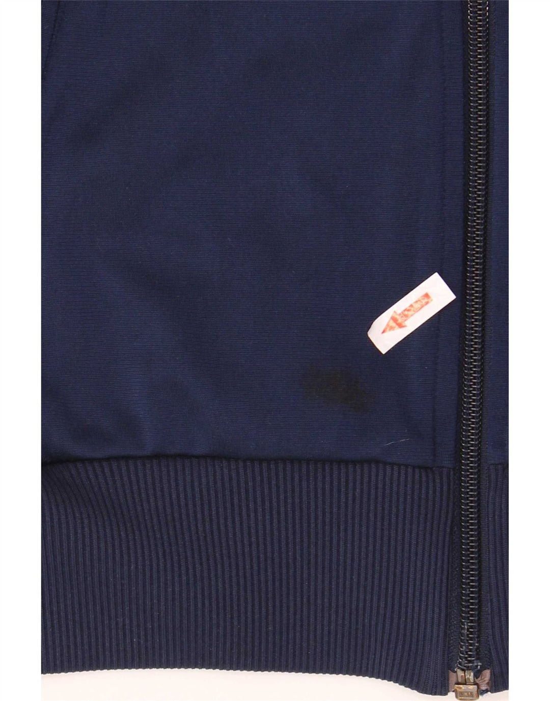 Adidas Womens Graphic Tracksuit Top Jacket EU 38 Médio Azul Marinho Poliéster