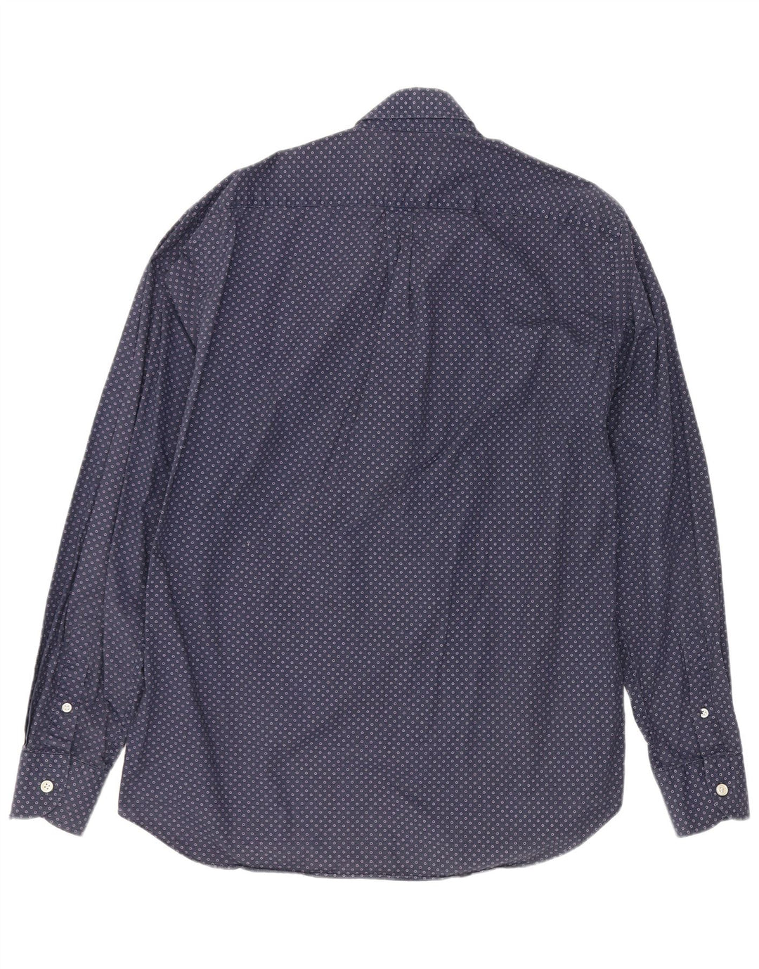 Camisa masculina Harmont & Blaine XL algodão manchado azul marinho