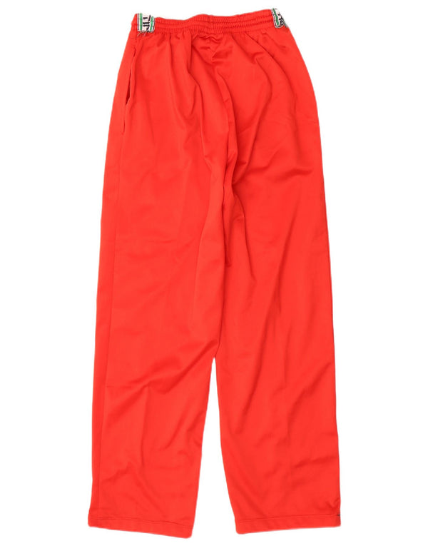 Vintage Womens Tracksuit Trousers Joggers IT 46 Large Red Nylon