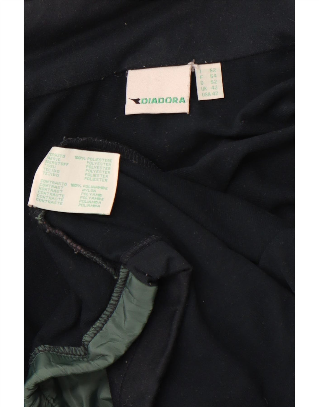 Jaqueta masculina de treino DIADORA UK 42 grande bloco colorido multicolorido