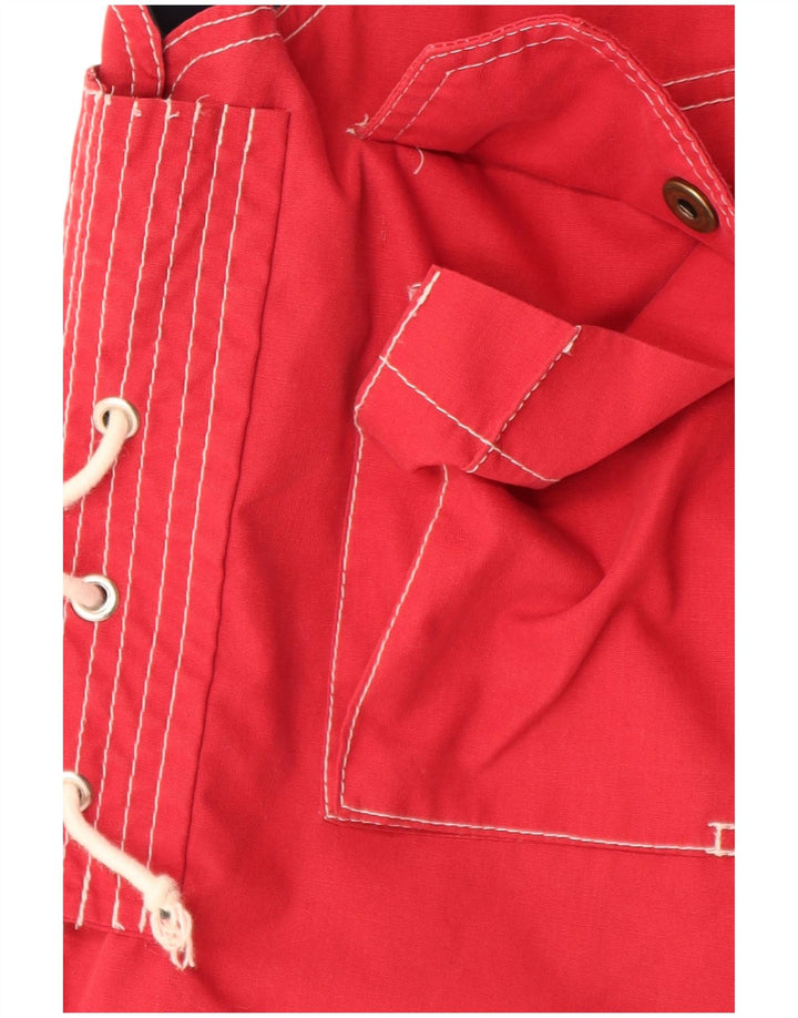 Colete masculino com capuz Roy Rogers UK 38 vermelho médio