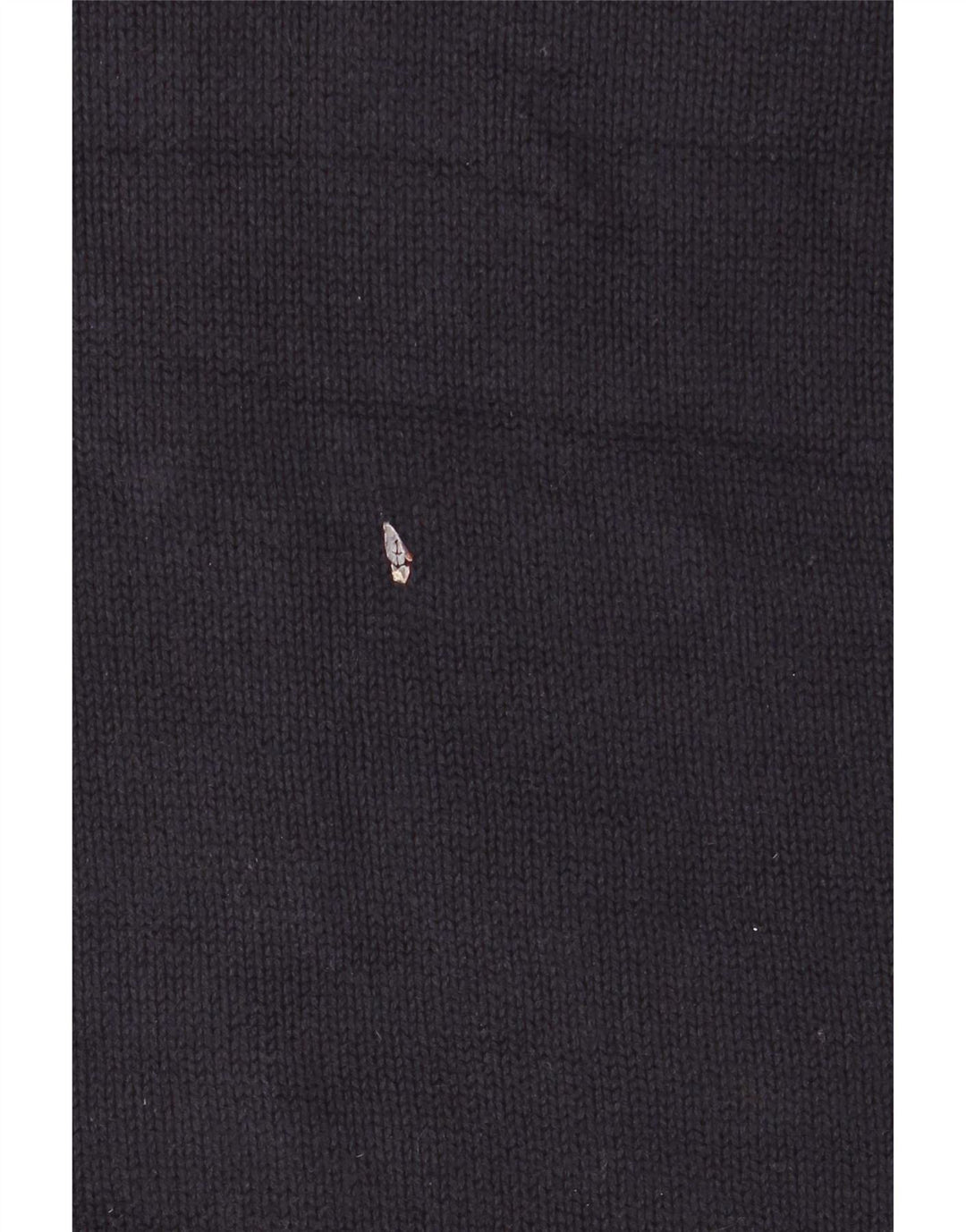 Suéter feminino Marks & Spencer com gola redonda Reino Unido 10 pequeno azul marinho