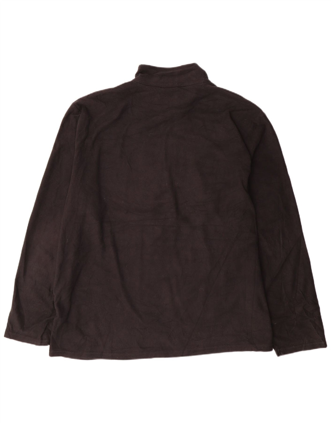Suéter de lã masculino Mountain Warehouse com zíper e gola 3XL preto