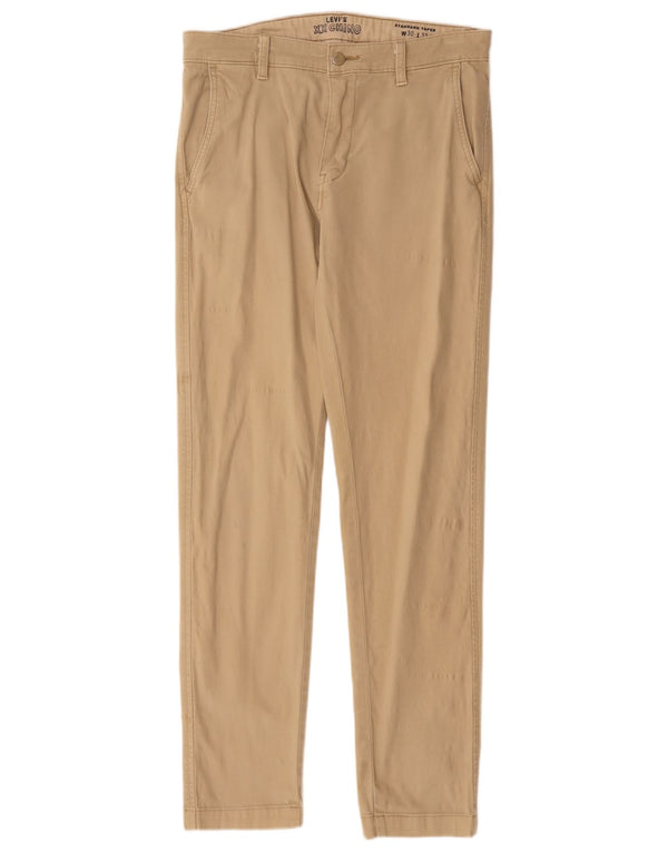 Calça Chino Cônica Masculina Levi's W30 L32 Algodão Bege