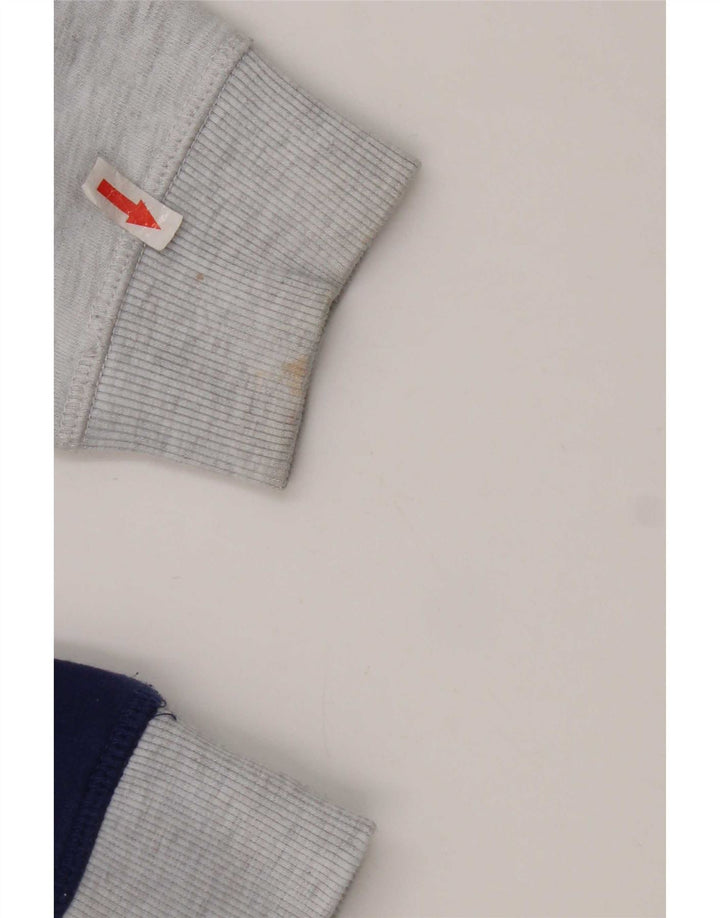 Superdry moletom feminino jumper UK 12 médio azul marinho colorblock