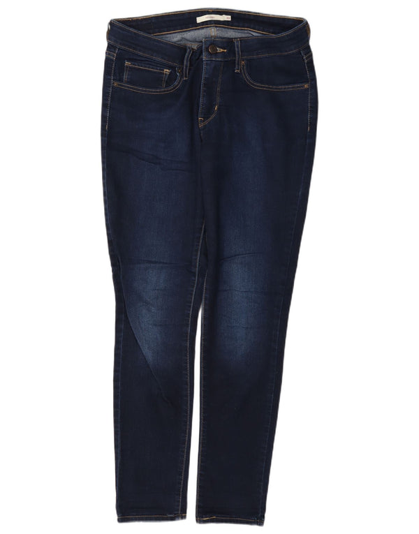 Levi's Womens 711 Skinny Jeans W30 L30 Navy Blue
