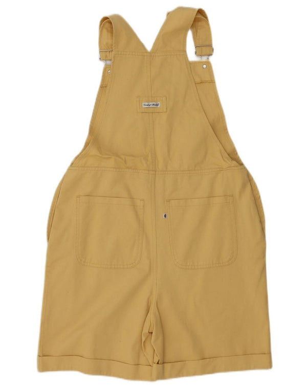 Shorts feminino Conte of Florence UK 10 pequeno W34 amarelo
