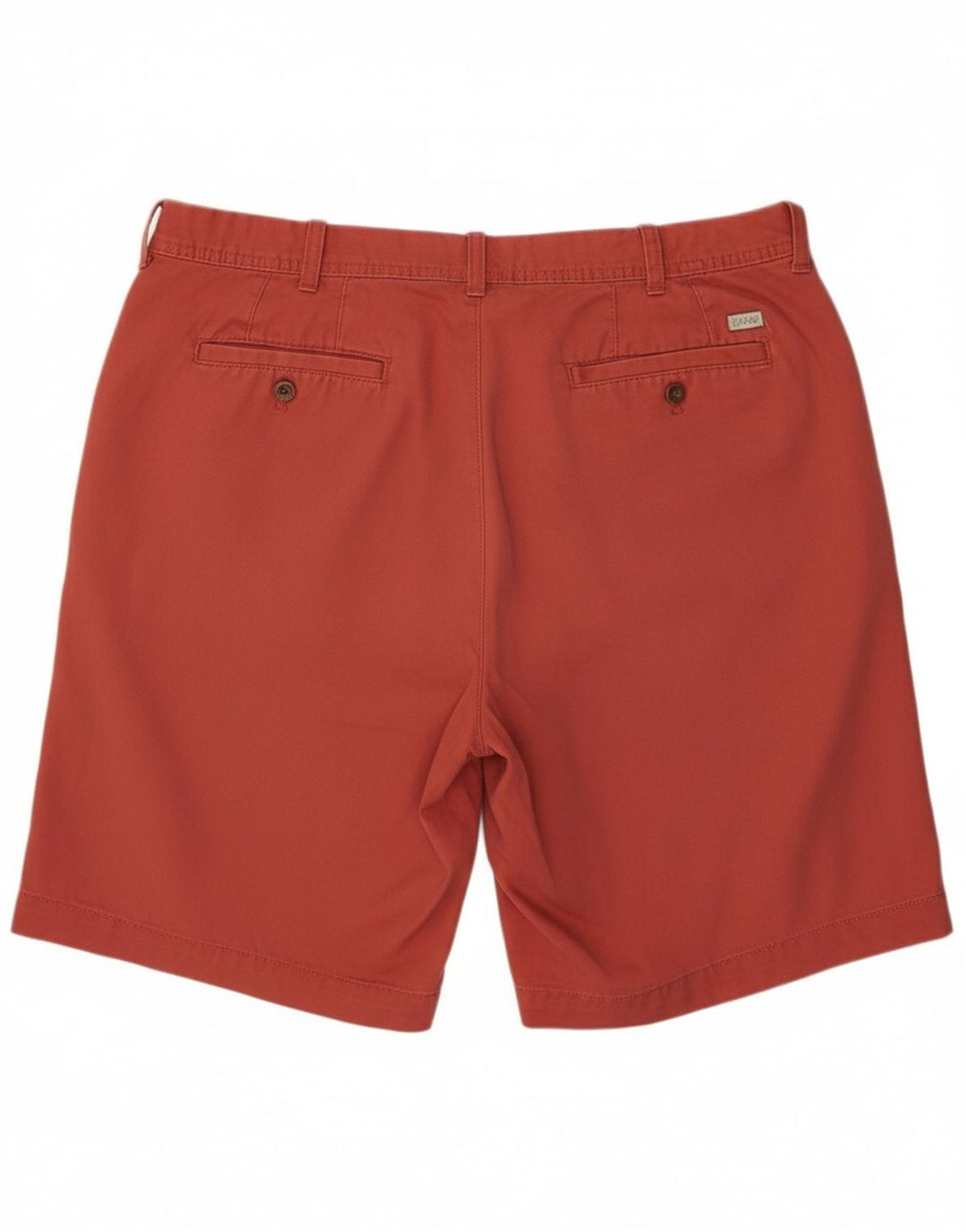 IZOD Mens Chino Shorts W36 Grande Algodão Rosa