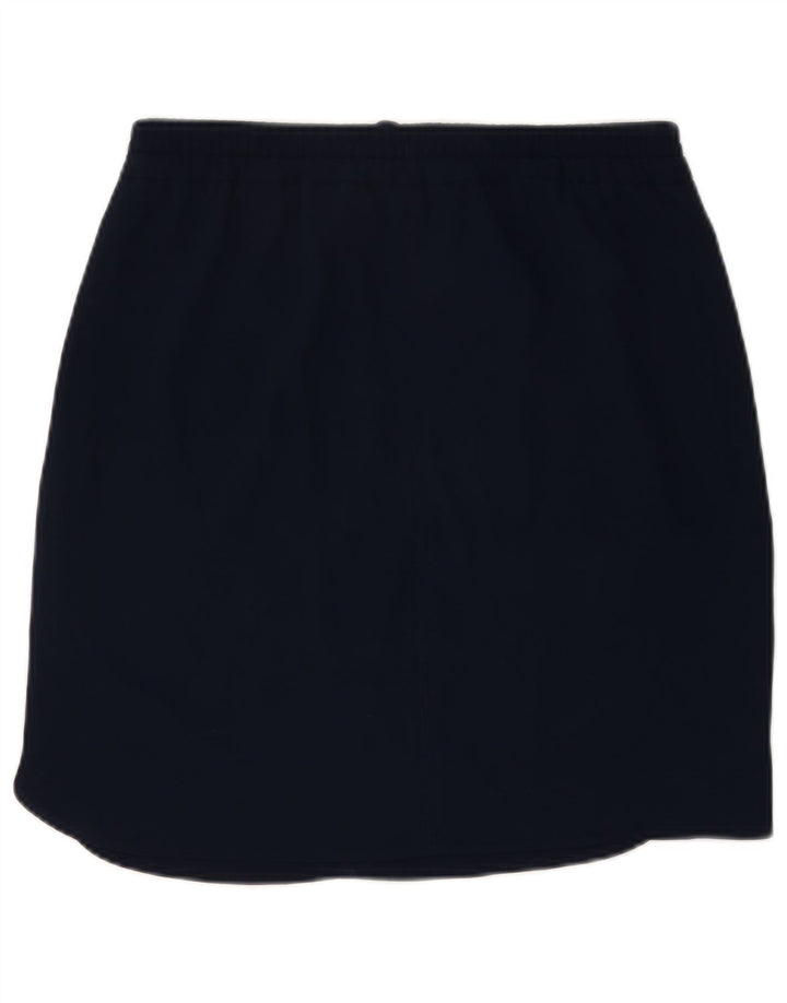 Mini saia feminina Lacoste EU 38 poliéster azul marinho médio