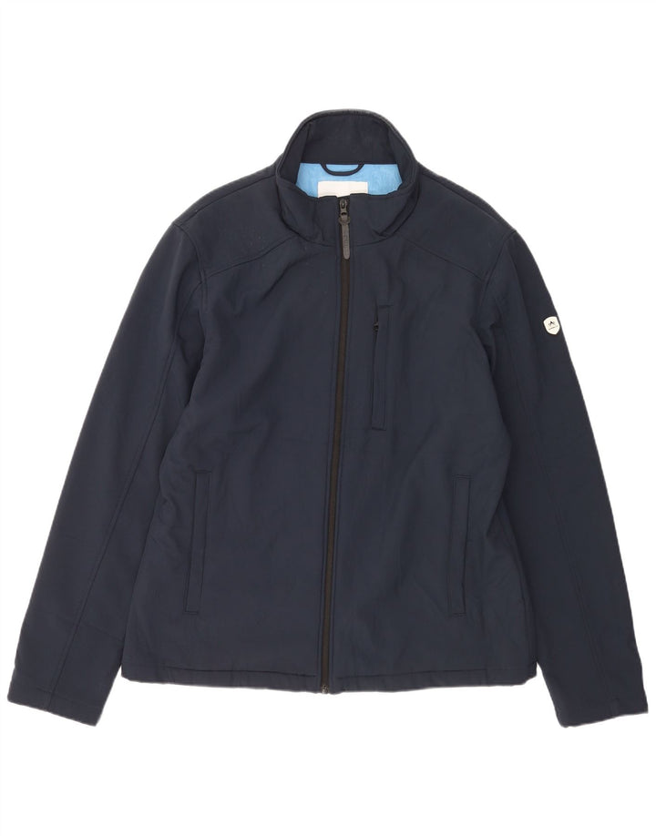 Jaqueta corta-vento masculina ALPENNBLITZ Reino Unido 40 grande poliéster azul marinho