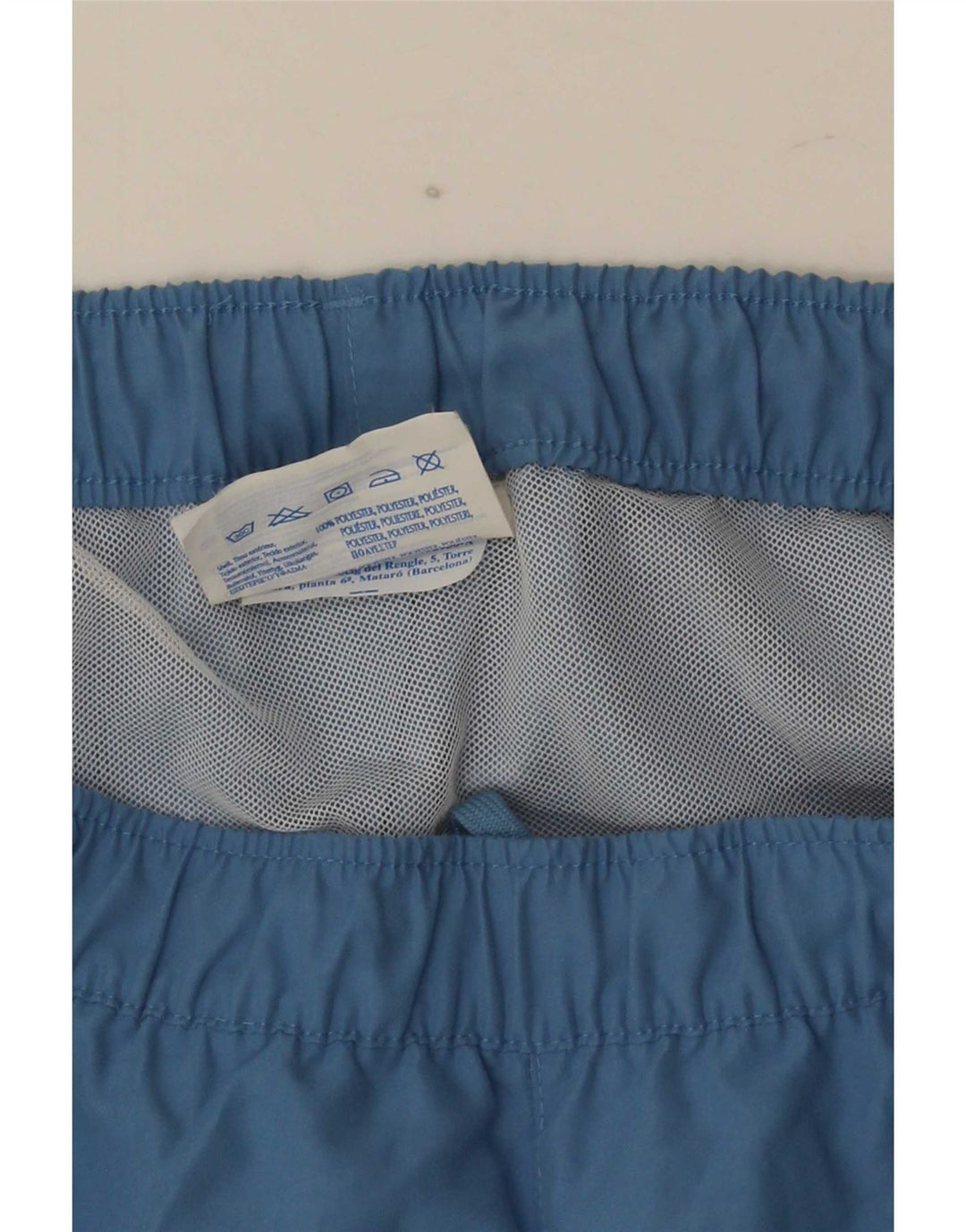 Shorts esportivos masculinos Champion grande azul poliéster