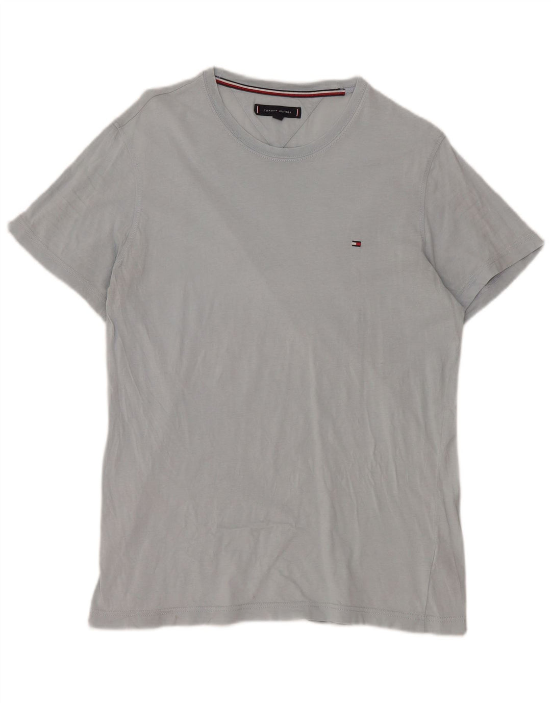 Tommy Hilfiger Camiseta masculina grande algodão azul