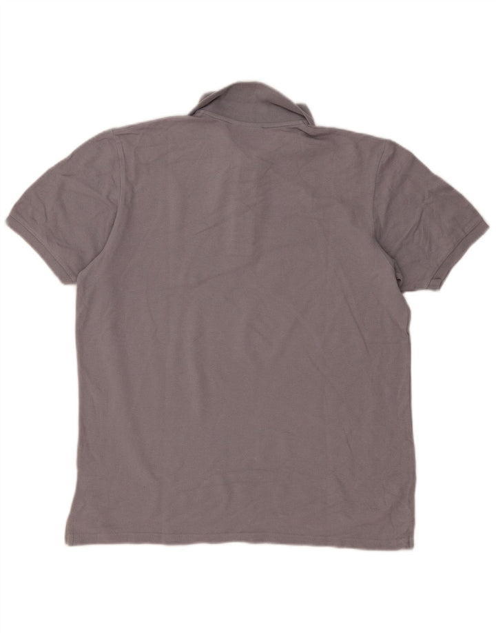 Camisa polo masculina Gianmarco Venturi grande cinza