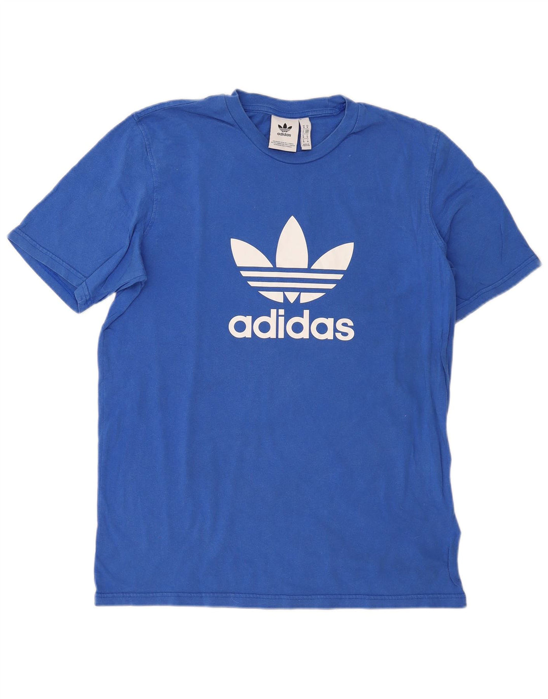 Camiseta Adidas Masculina Graphic Top Médio Algodão Azul