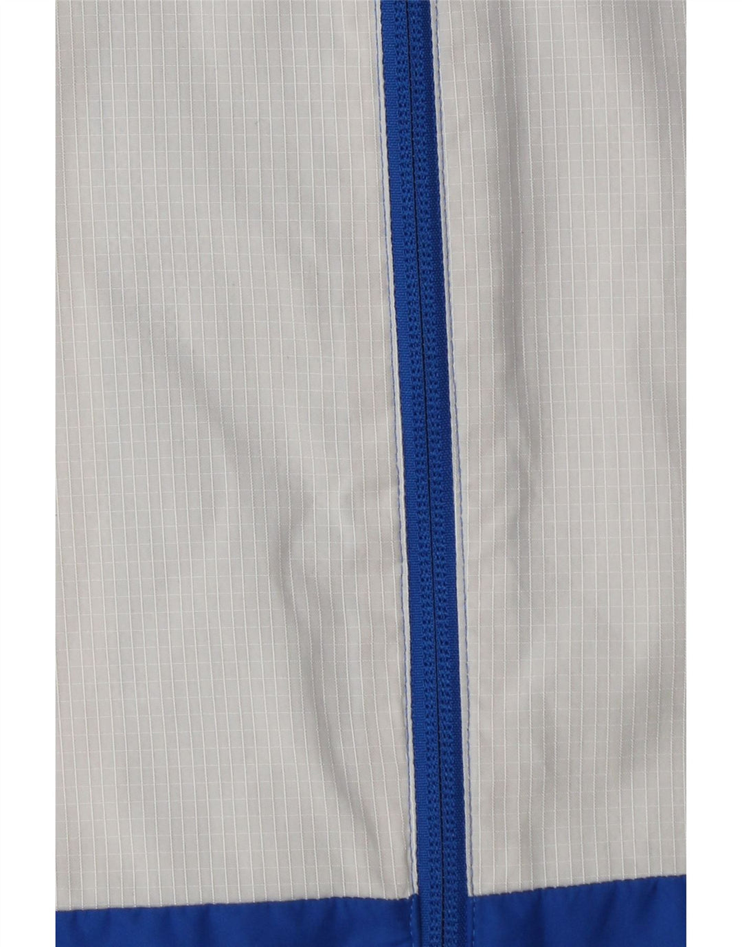 Adidas Mens Hooded Rain Jacket UK 38 Médio Azul Colourblock Poliéster