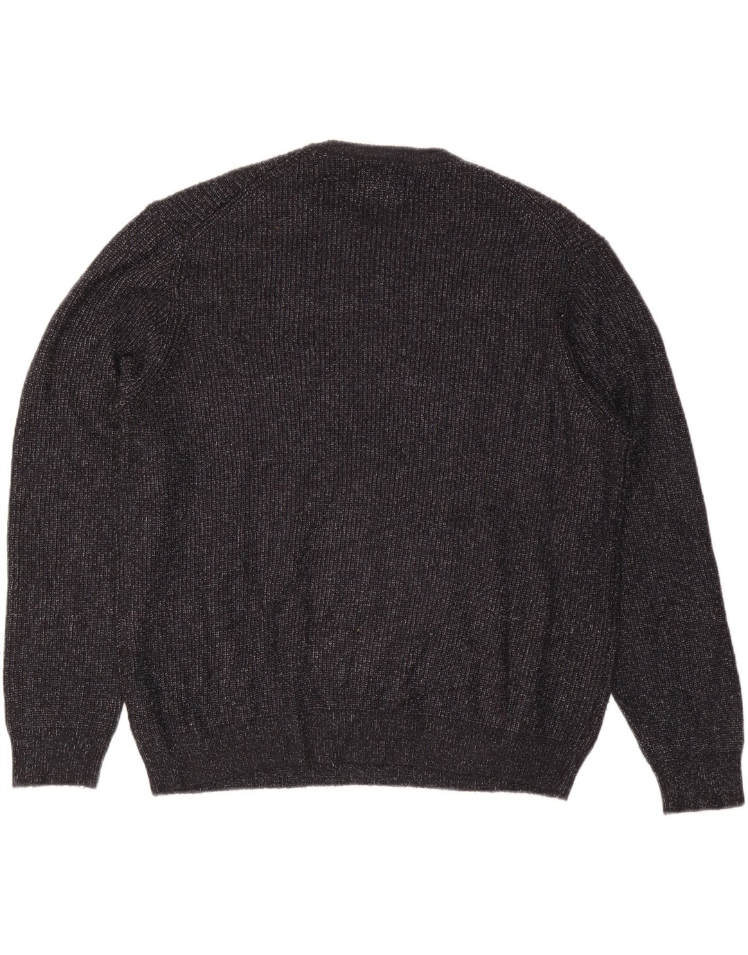 Suéter masculino Marks & Spencer com gola redonda 2XL azul marinho manchado