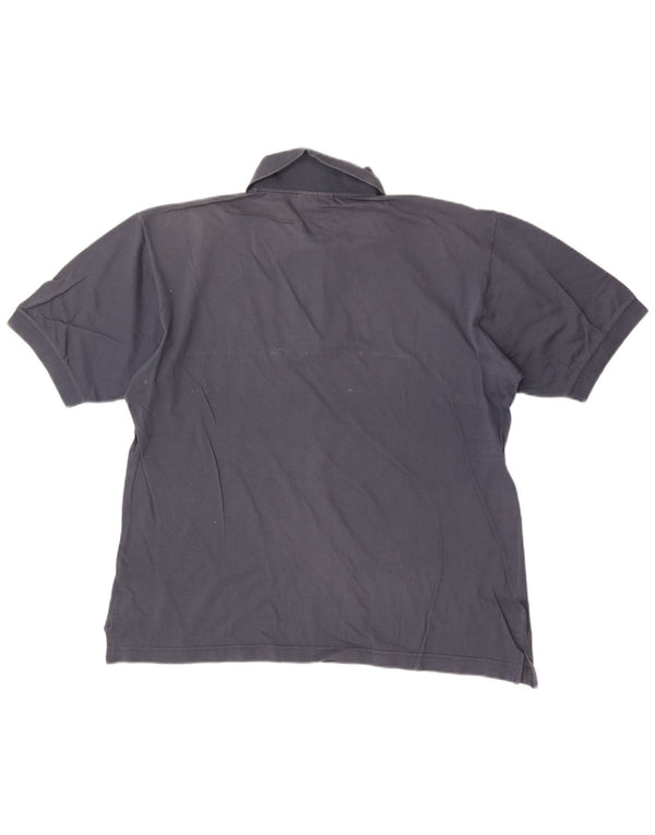 Camisa pólo masculina Sergio Tacchini grande azul marinho