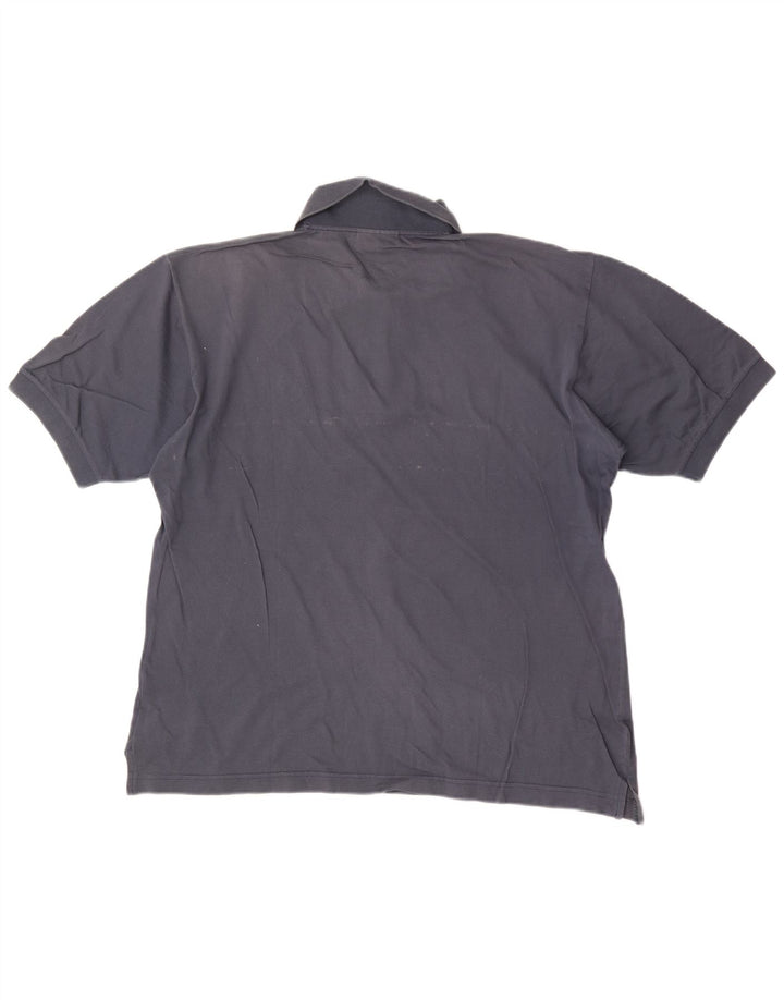 Camisa pólo masculina Sergio Tacchini grande azul marinho