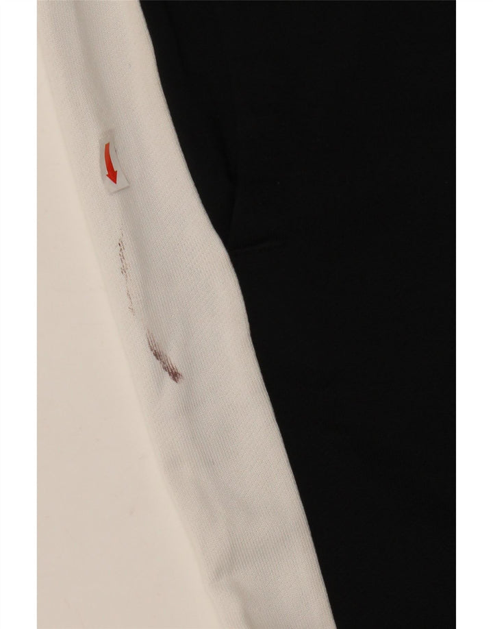 Calça esportiva masculina Puma Joggers médio preto colorblock poliéster