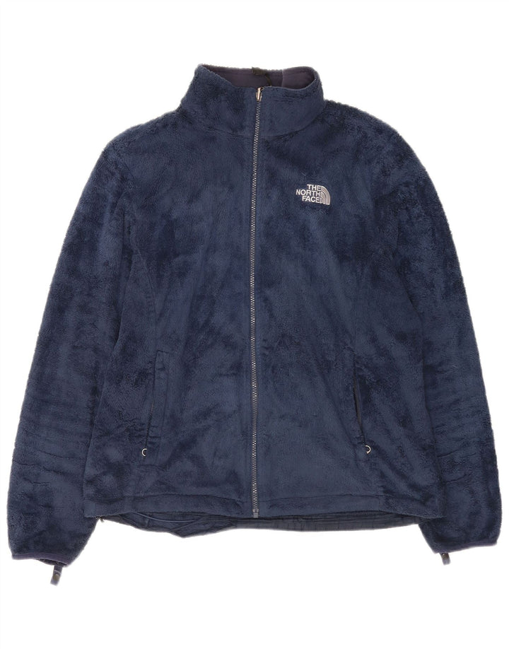 Jaqueta de lã feminina The North Face UK 18 XL azul marinho poliéster