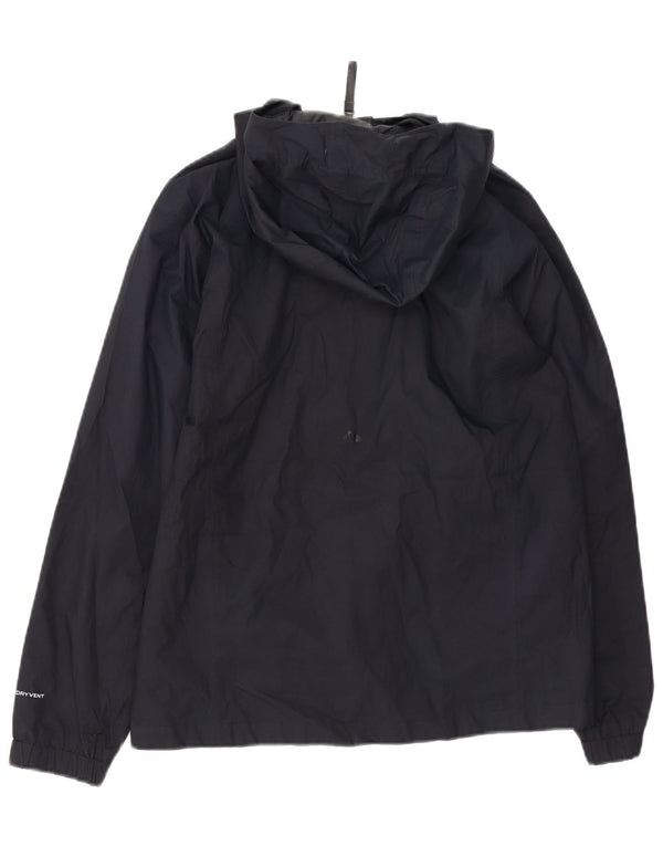 Jaqueta de chuva com capuz The North Face Boys 11-12 anos grande poliéster preto