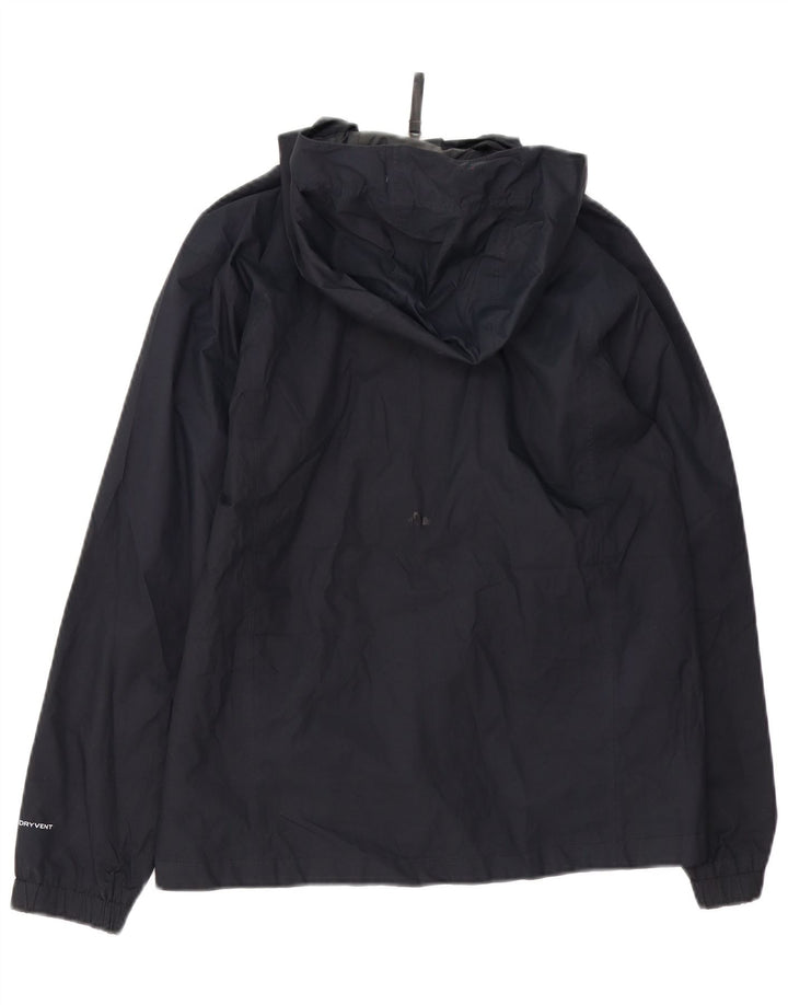Jaqueta de chuva com capuz The North Face Boys 11-12 anos grande poliéster preto