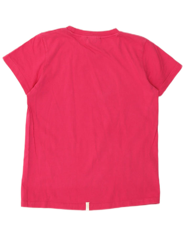 Puma Camiseta Feminina Graphic Top UK 12 Médio Rosa