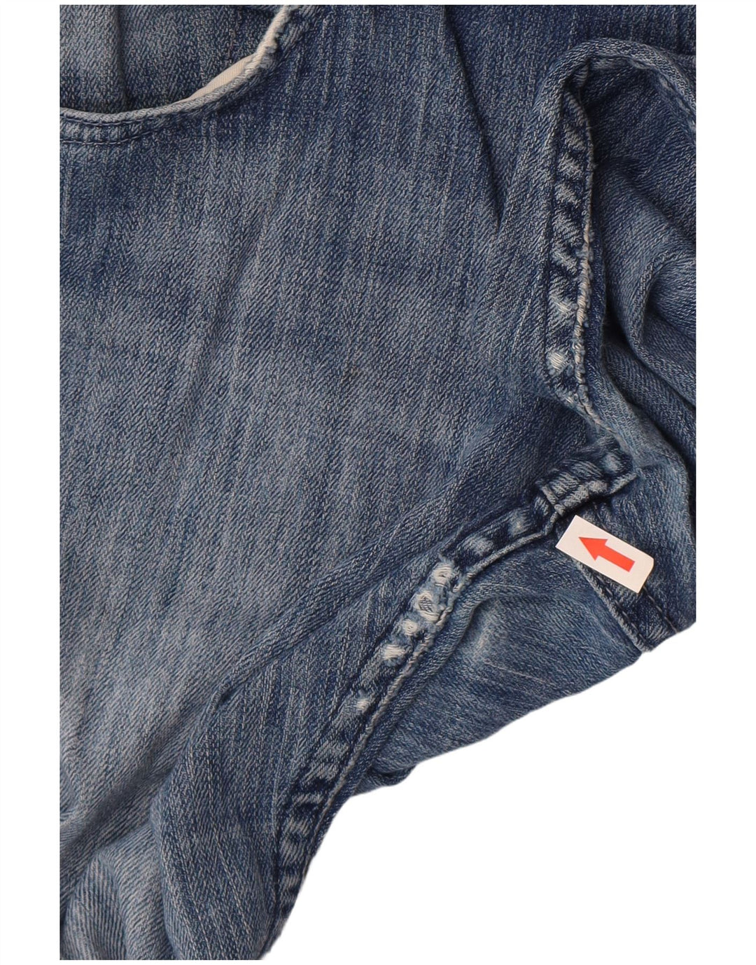 Lee Mens Powell Straight Jeans W34 L34 Azul Algodão